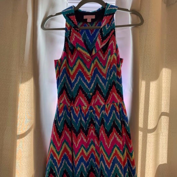 Lilly Pulitzer Hearts a Flutter Sherlynn Dress - Picture 1 of 2